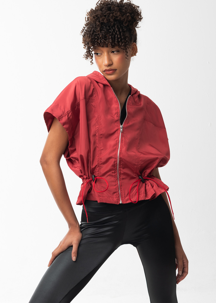 Vera Cropped Raincoat